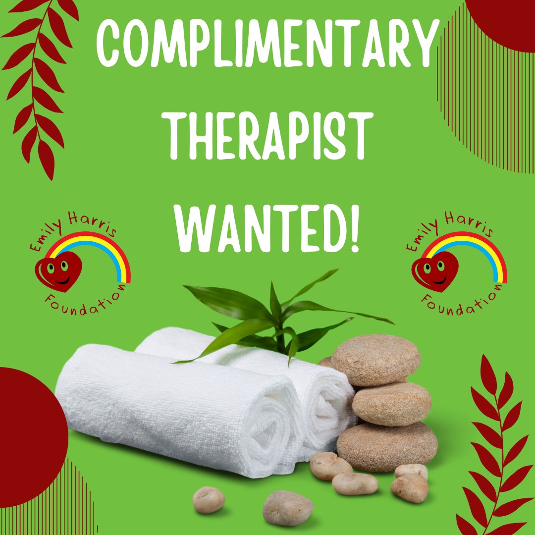 We are exploring the possibility of offering simple hand and/or foot massages to parents when visiting their baby on the unit. We are looking for a qualified complimentary therapist who would be interested in working with us. If you are interested, please get in touch!