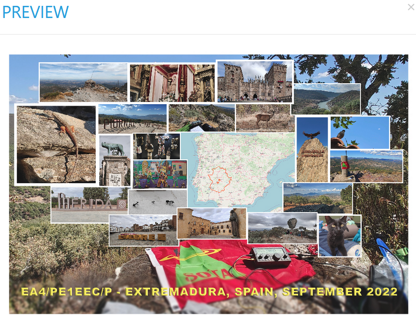 It's been a while, but the QSL's for my SOTA/WWFF-activations to Extremadura are finally on their way to the printer and bureau!

#hamradio #qsl #sota #wwff #extremadura