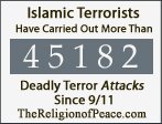 @DaveAtherton20 @ImtiazMadmood Terroist attacks are down this month. In the last 30 days, there has been 131 Islamic attacks in 25 countries, in which 517 people were killed and 347 injured. Pakistan is one of the hardest hit places of terrorism. thereligionofpeace.com/attacks/attack…