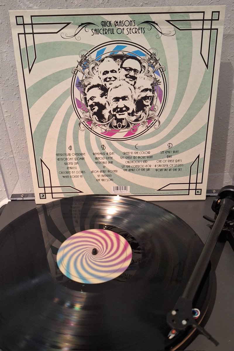 GranIberia's tweet image. #NickMasons &amp;amp; #SaucerfulOFSecrets
&quot;live at the RoundHouse&quot;
(2lp 2020 sony music)
#RockProgresive