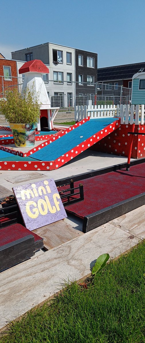 Kom minigolfen bij ons op het Suikerterrein!