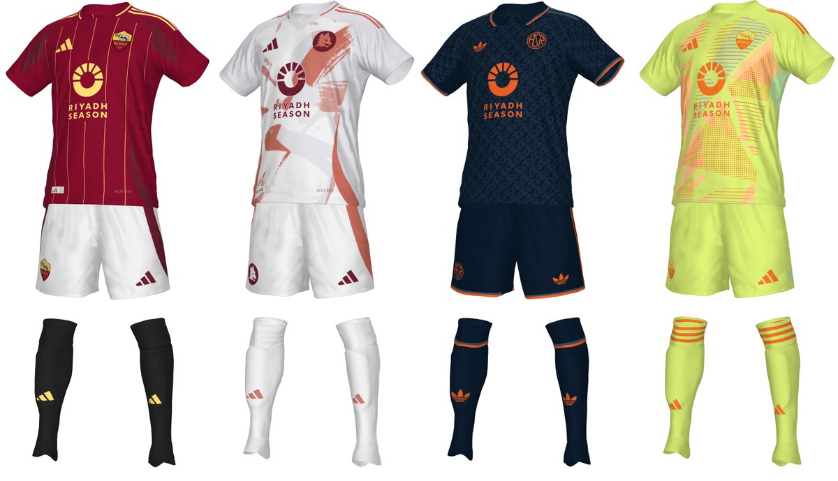 Leaked: Roma Kits 24-25              

#pes2021 #pes21 #peskit #fc24 #kitmaker #eFootball2024 #adidasfootball #Roma #ASR