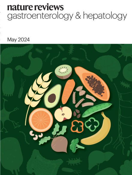 In the era of Ozempic, it is refreshing that @NatRevGastroHep, the leading journal in GI, devotes an article and a beautiful cover to the effects of dietary fiber on metabolic health and obesity.

Pills do not replace a healthy lifestyle.

t.ly/L_m2N #livertwitter