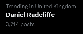 Why is this little shite trending?