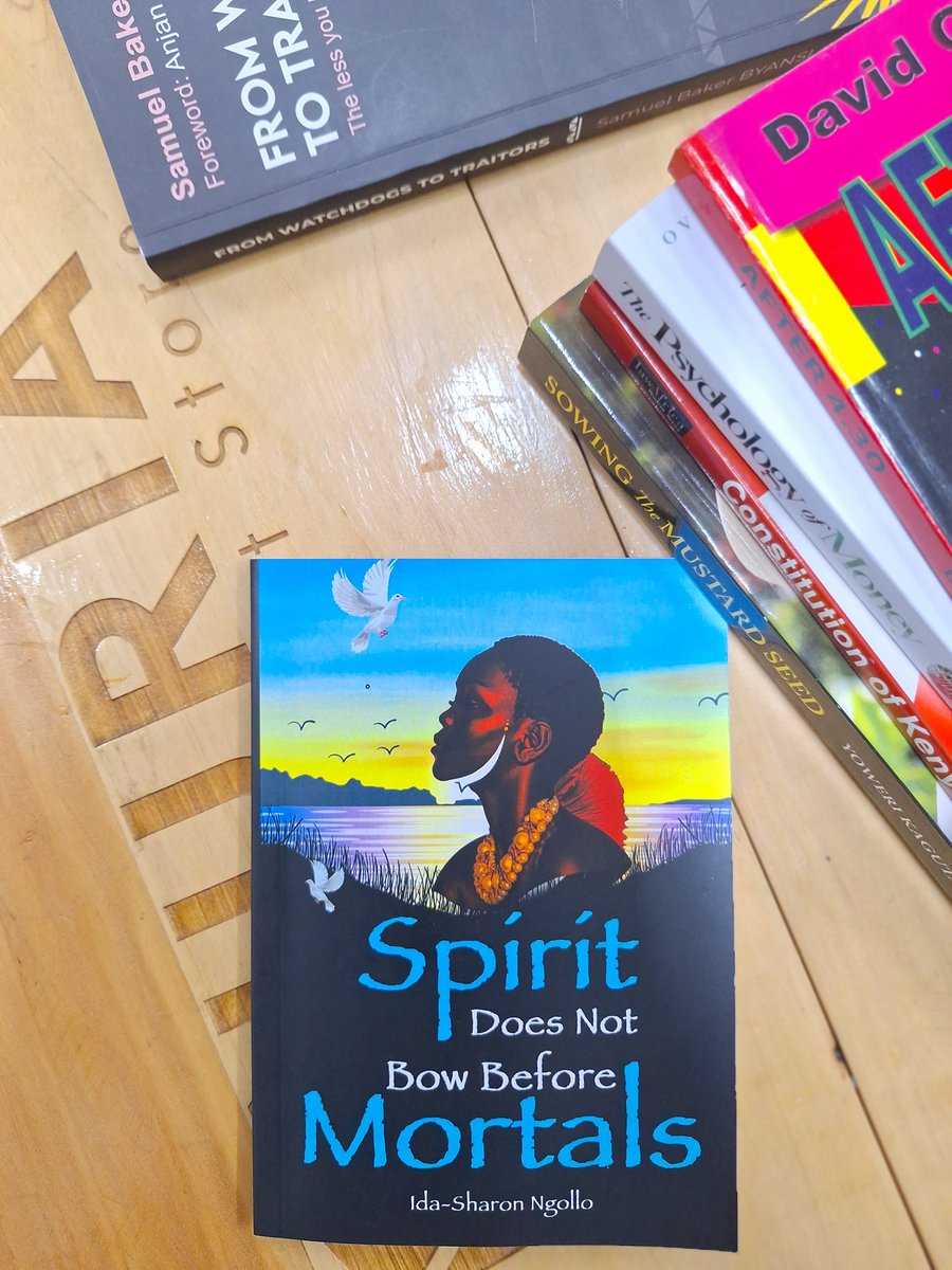 You're going to want something that's easier to carry but still heavy with the reading. Ida-Sharon Ngollo @ChecheNgollo masterfully explores the complexities of life, from survival to loss, culture to modernism, and love to death. nuriakenya.com/product/spirit… KShs800.00