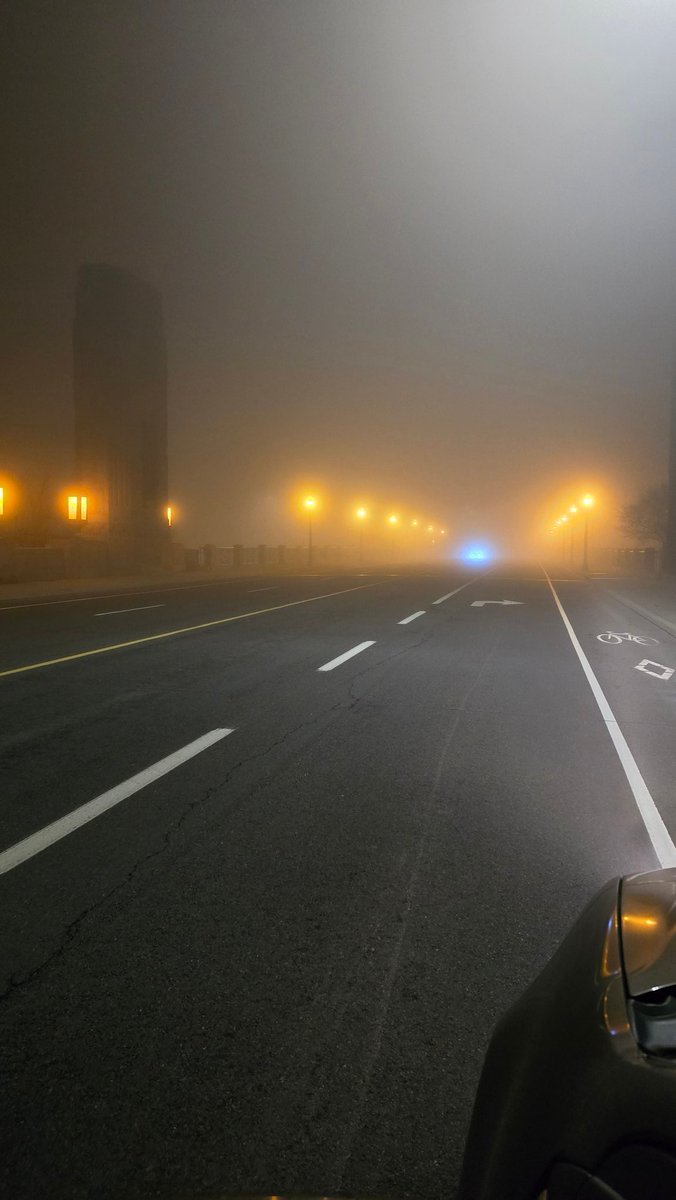 Holy fog, batman!! @morninglive #HamOnt