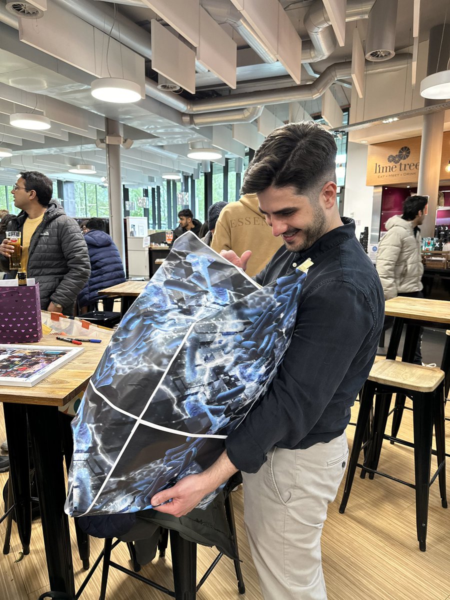 Well done <a href="/zmtsikriteas/">Zois Michail Tsikriteas</a> on completing your PhD journey with a stellar viva 🥂🎉 Shout out to <a href="/BowenNEMESIS/">Chris Bowen</a> and James Roscow for co-supervising and  @SteveDunn09 and David Liptrot for examining. Flexible wearable piezoelectrics for biomedical applications were fun 🔬🧫⚡️