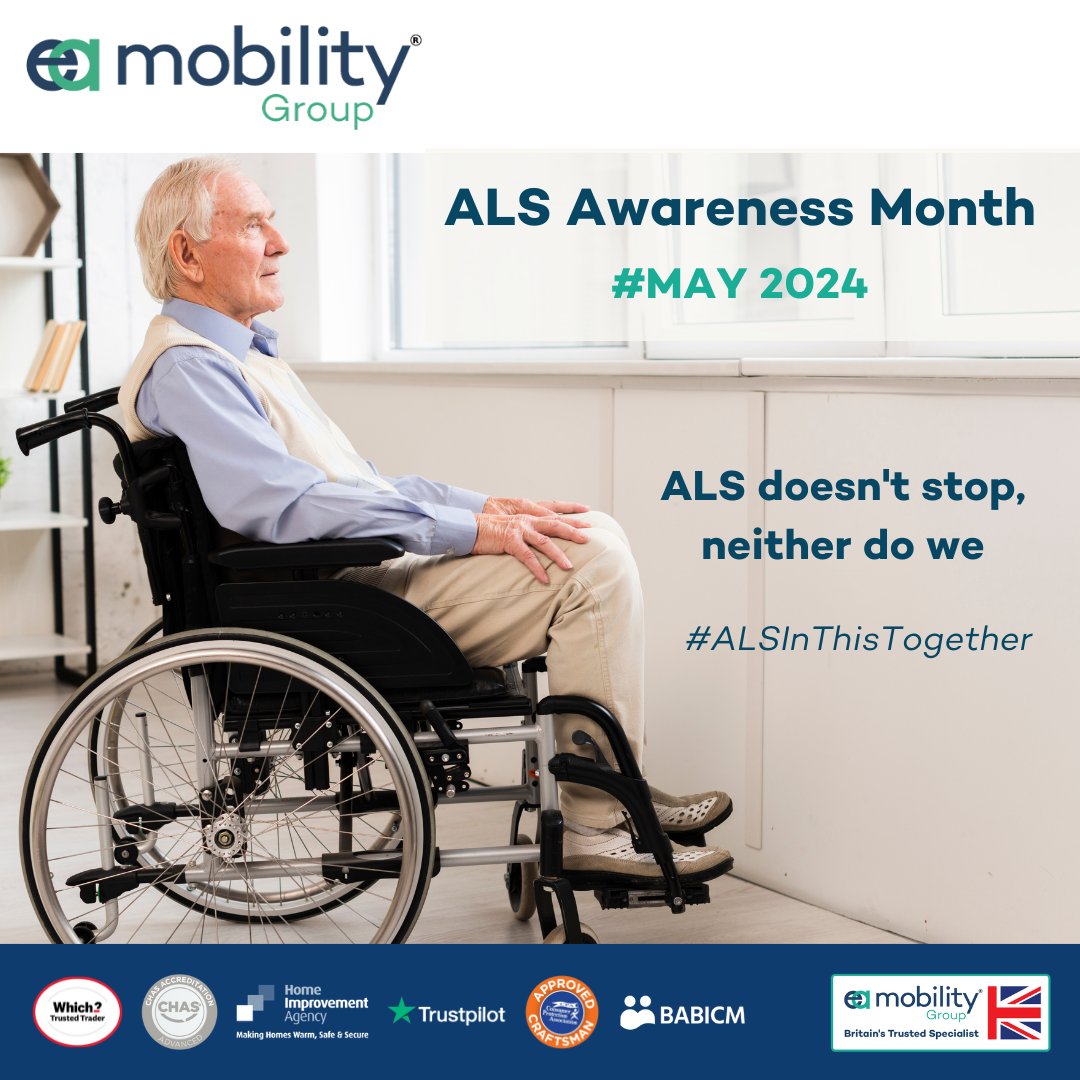 May is ALS Awareness Month! Let's unite to raise awareness, support those affected, and advocate for a cure. Together, we can make a difference in the fight against ALS. #ALSAwarenessMonth ##ALSInThisTogether #HopeForACure