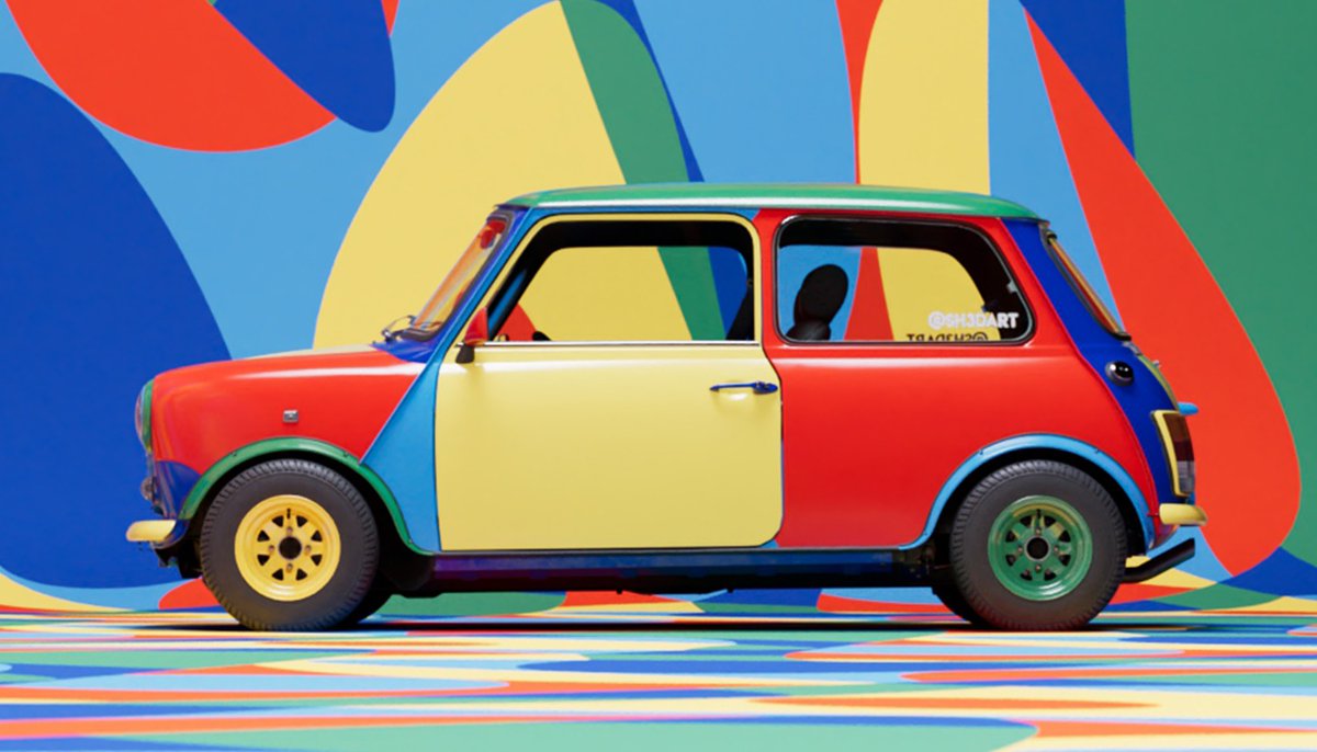 Artist and #ClassicMini owner Sam perfectly combined his BIG LOVE for #MINI and 3D rendering, capturing our joyful spirit through creativity and precision. 📸 IG/ sh3dart #MiniLovers #Driven #Art