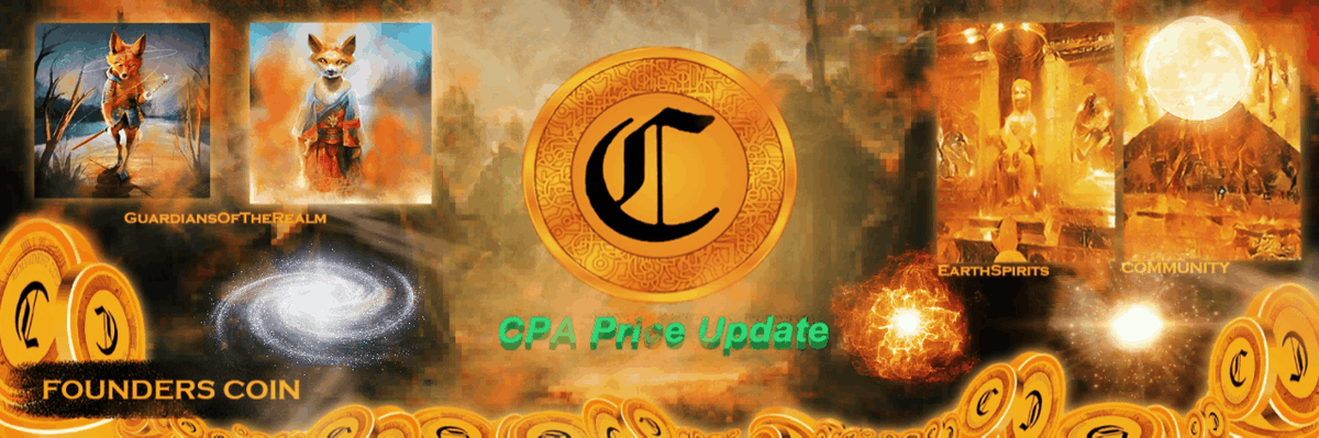💹 CPA Updates 📊 💠 $eGLD 📉36.59 $USD 💵 💠 $CPA 📉0.000153 $USD 💵 By @fkingerd 🛠 For @_Official_CPA