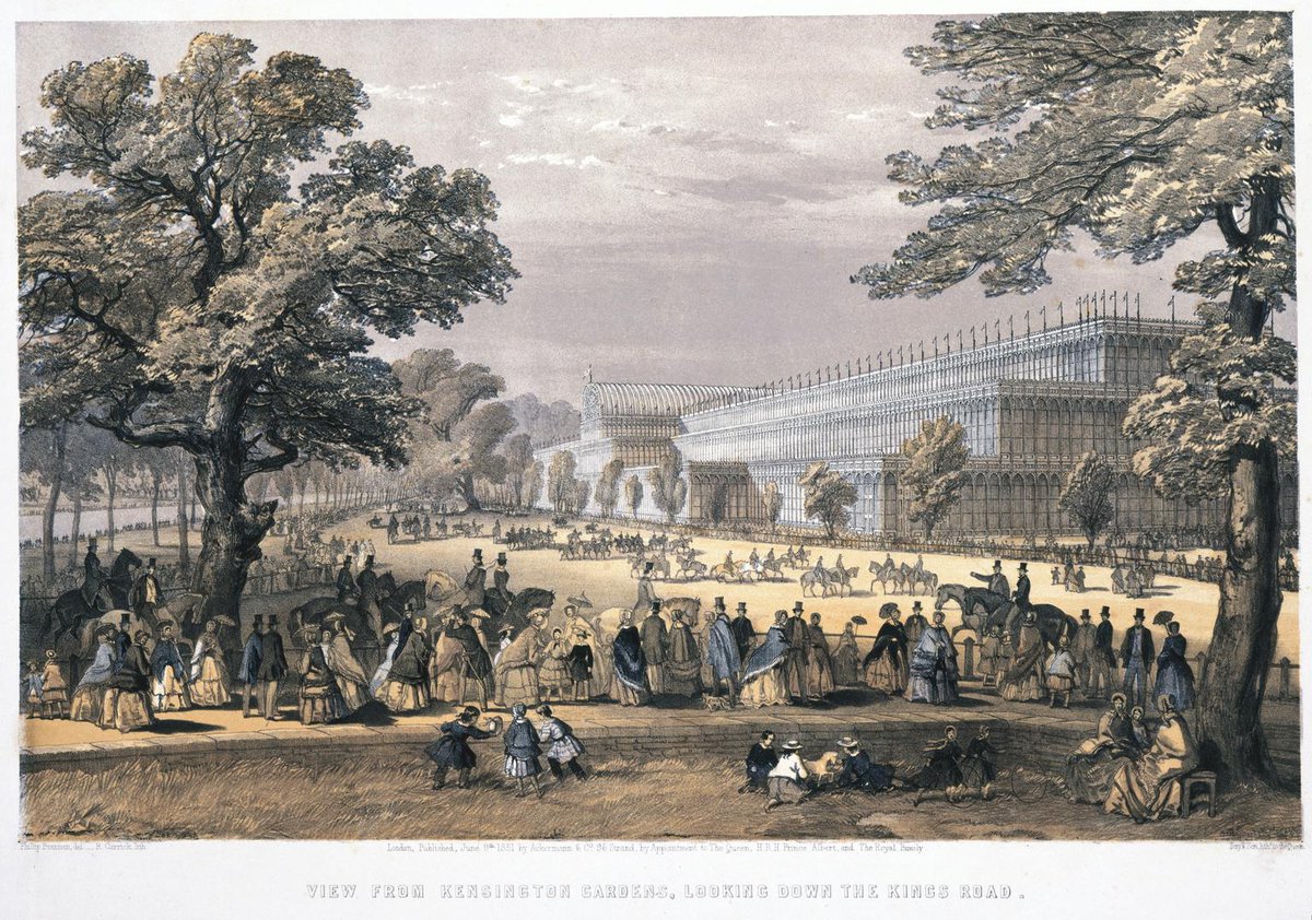 #OnThisDay in 1851 the Great Exhibition was opened by Queen Victoria at the Crystal Palace, Hyde Park.

🎉 Join us for free on 15 - 16 June for a weekend celebration of science and the arts with The Great @ExRdFestival! 

Find out what's on 👉 bit.ly/3UkFXNZ #ExRdFest