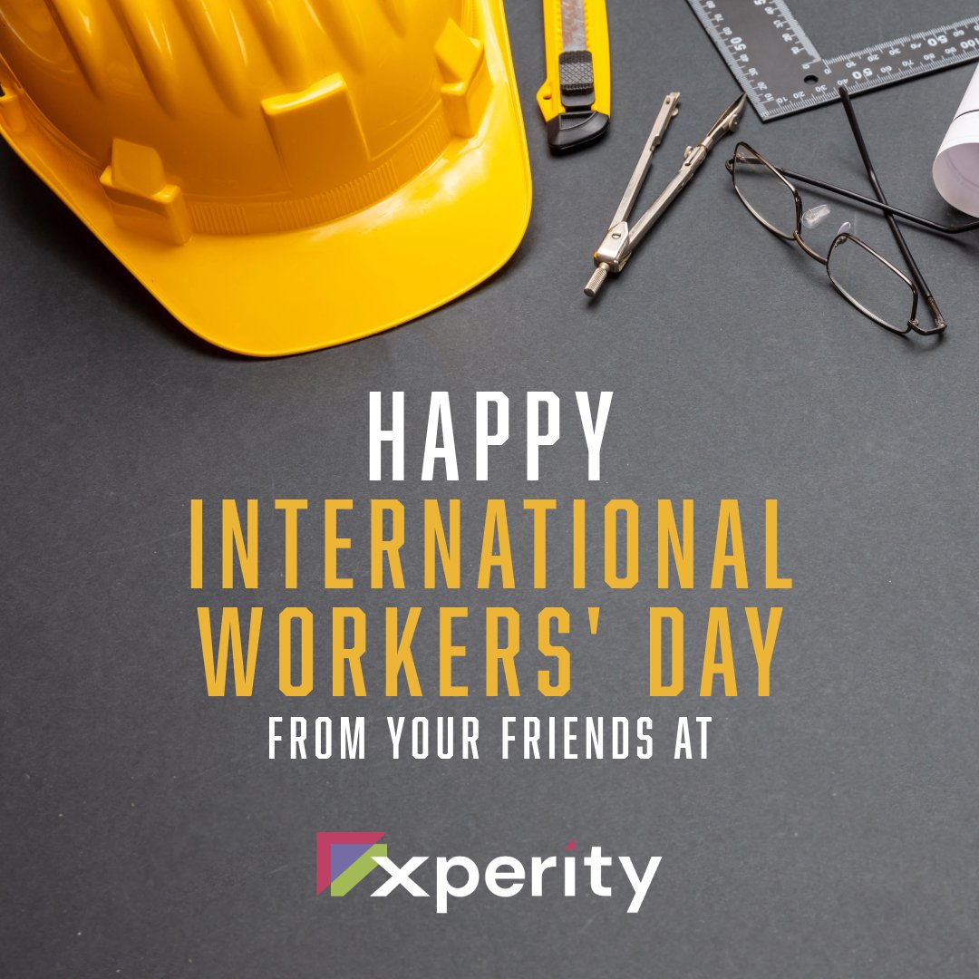 Happy International Workers' Day to all friends in India and around the world! 🎉💼 We appreciate all the hardworking individuals who make our communities thrive. May your day be filled with joy and relaxation. 
#InternationalWorkersDay #XperityAppreciatesYou #WorkHardDreamBig