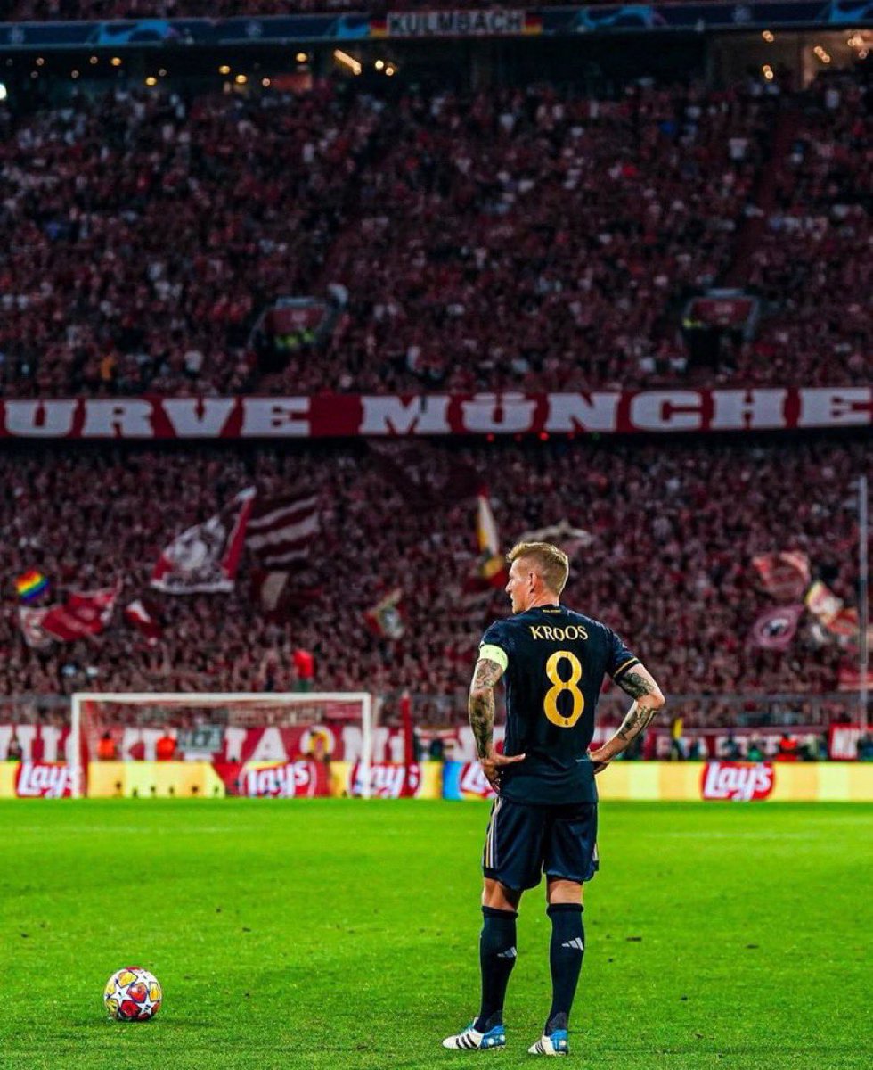 The day this man retires will be the day everyone truly realises the greatness we witnessed.

Toni Kroos, it’s always a privilege.