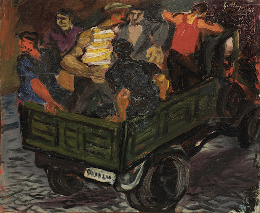 Renato Guttuso - Lavoratori 1945