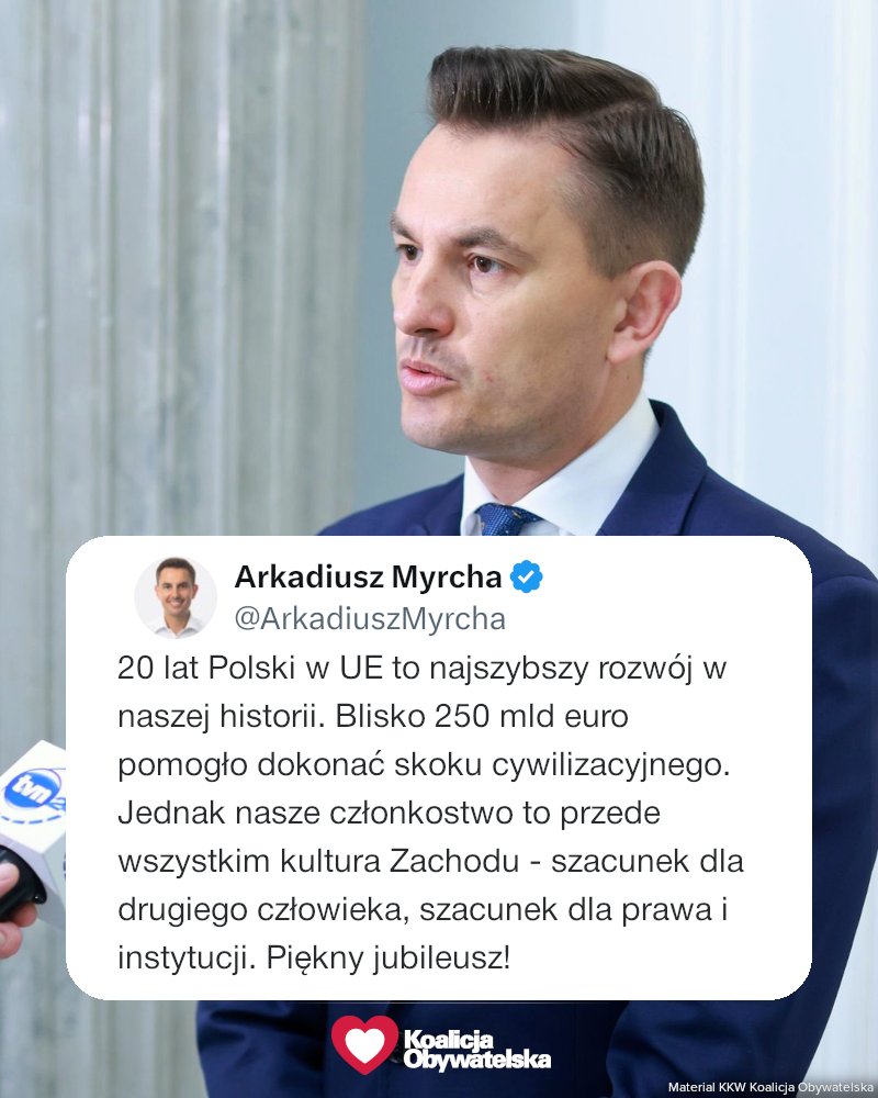 💬 Minister @ArkadiuszMyrcha 👇