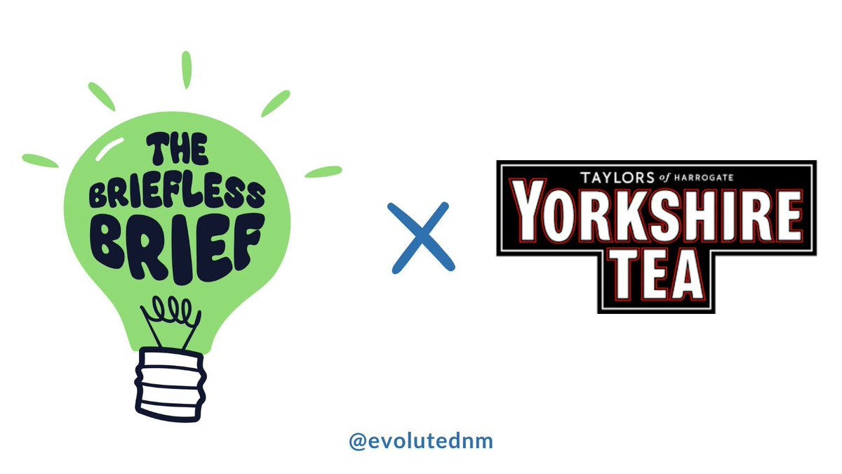 🚨 Calling all creatives & Digital PRs: there's just one more day to get your entries in for this month's #TheBrieflessBrief competition! How will you convert loyal coffee drinkers into @YorkshireTea fanatics? Winner gets a £50 voucher - details here: evoluted.net/blog/marketing…