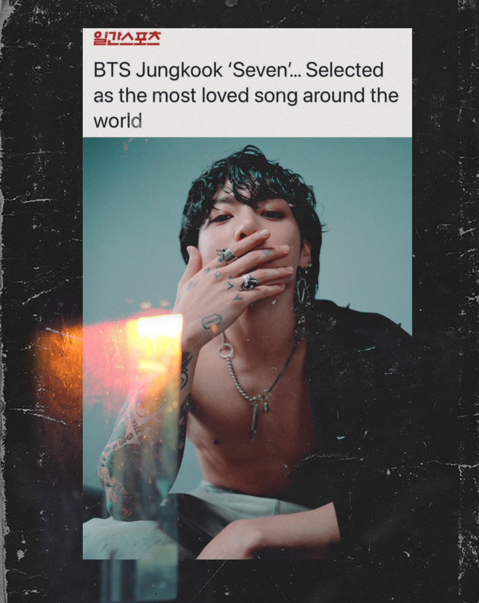 Jungkook's solo single 'Seven' has been recognized as the most popular and most loved song in over 200 countries and regions worldwide, excluding the US, according to Billboard's 2024 International Power Players. This achievement marks a significant milestone for Jungkook,