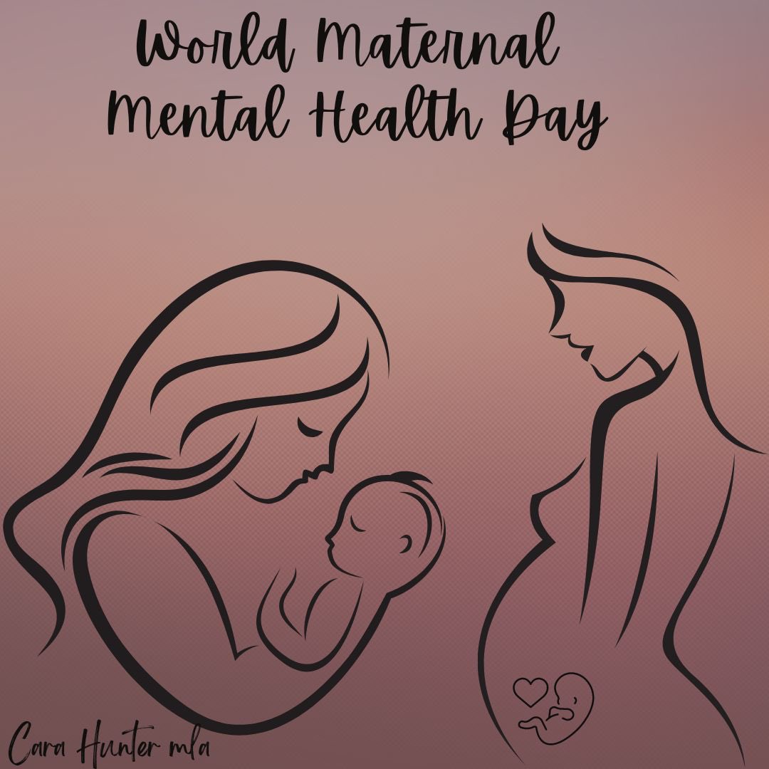 #WorldMaternalMentalHealthDay ❤️

Access to support during & following pregnancy is essential to ensuring the health and wellbeing of both Mother's and their babies.
I will keep on pushing for the creation of a Mother & Baby Unit to ensure wrap around care is available. @SDLPlive