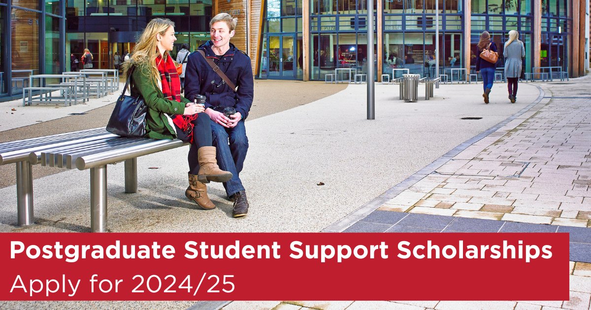 Applications are open for our Postgraduate Student Support Scholarship 👋 If you have already applied or apply for a master's programme to study with us from September 2024, you may be eligible for 1 of our 100 scholarships available. Apply today 👉 brnw.ch/21wJluq