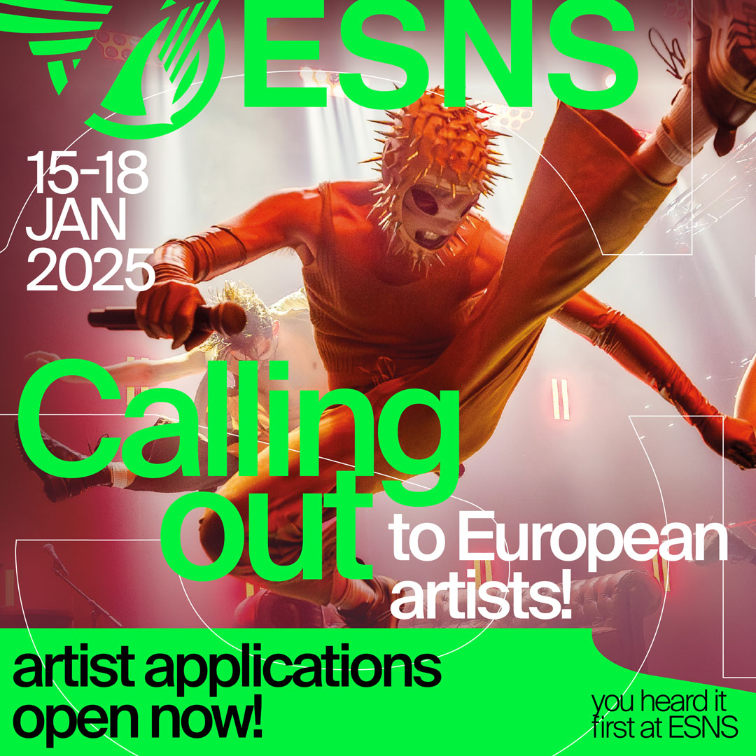 🚨 🚨 🚨 This is not a drill! 🚨 🚨 🚨 European artists, now is the time! Apply now to play at ESNS25! Our artist applications are open until September 1st. Go to esns.nl to apply.
