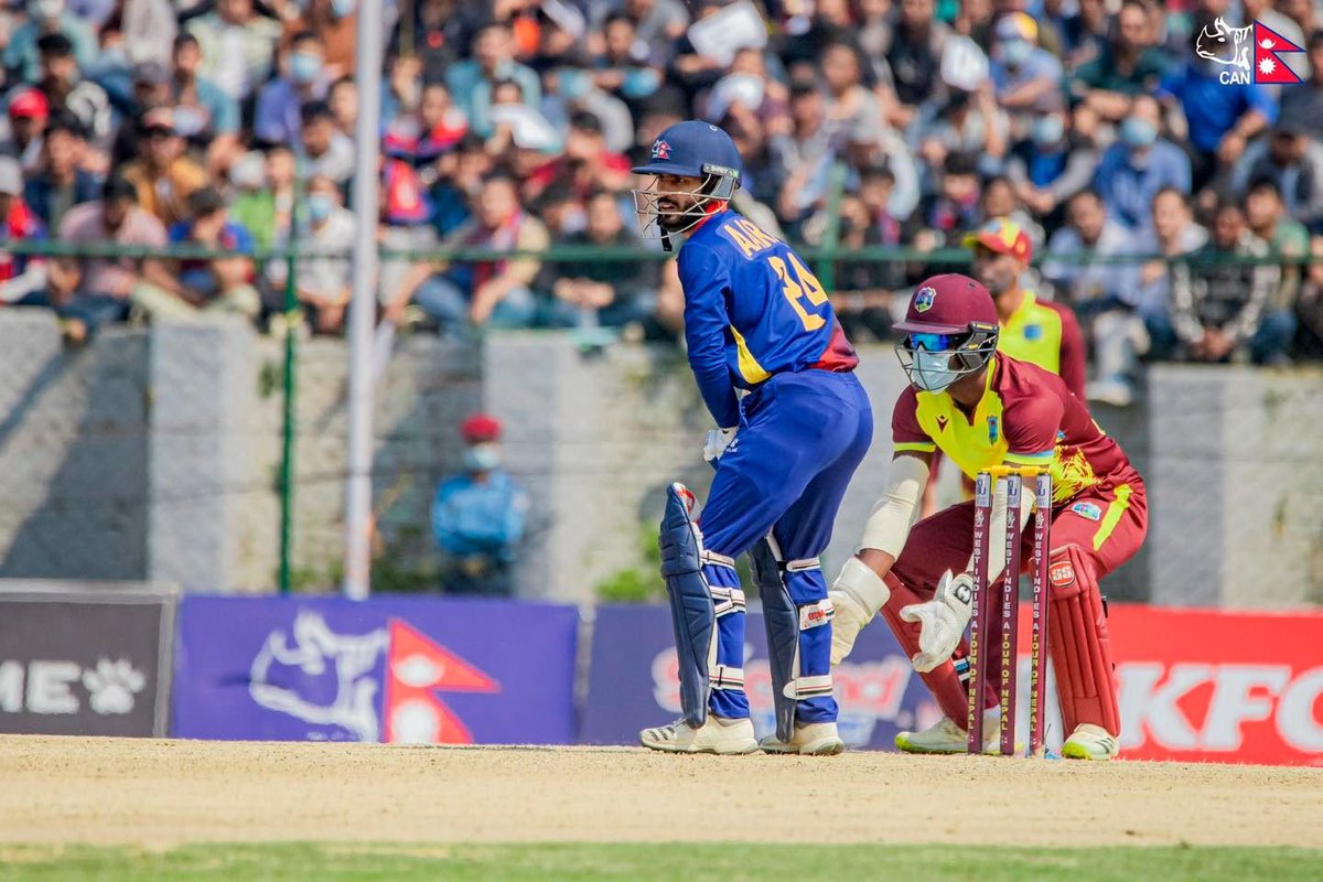 It's all over, West Indies A won by 76 runs against Nepal

#NepalCricket #NEPvWIA #WestIndies