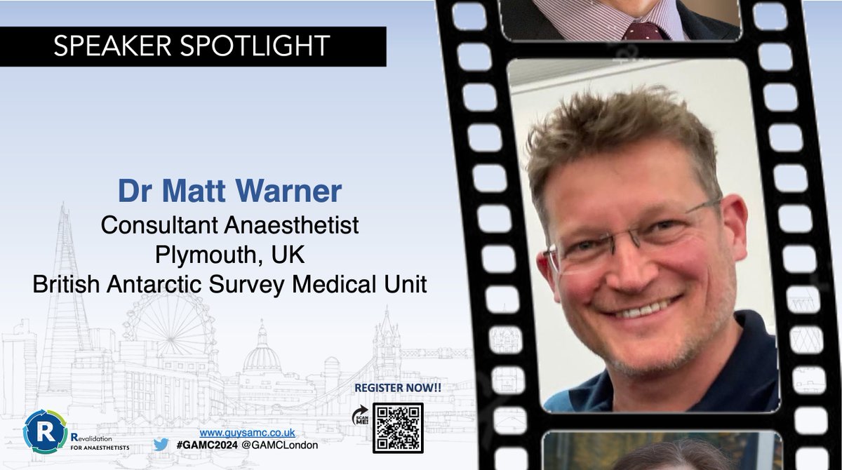 He's adding some cool❄️factor to this years line up!! So excited Dr Matt Warner will be joining us at #GAMC2024 to lend an insight into airway management in extreme environments! You can join us in person or from your sofa. Register now👉bookcpd.com/course/gamc2024