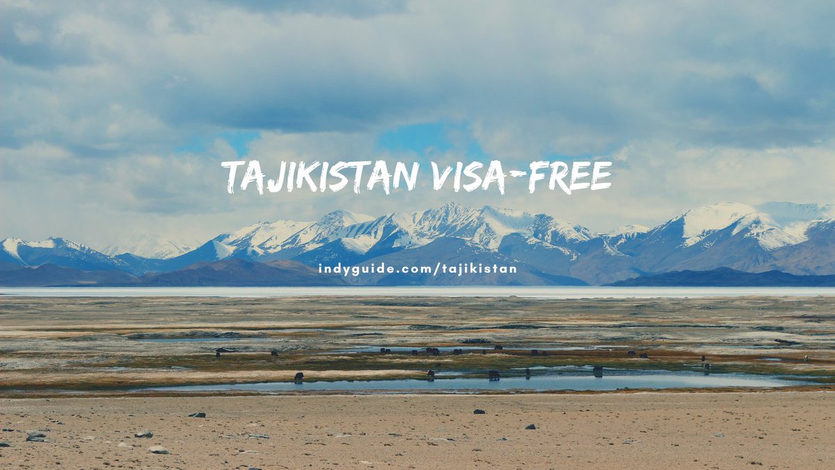 Starting on May 1st, 2024, Tajikistan is adding 25 more countries to its visa-free list for travellers of now 77 nations. Here's the full list: indyguide.com/article/tajiki…