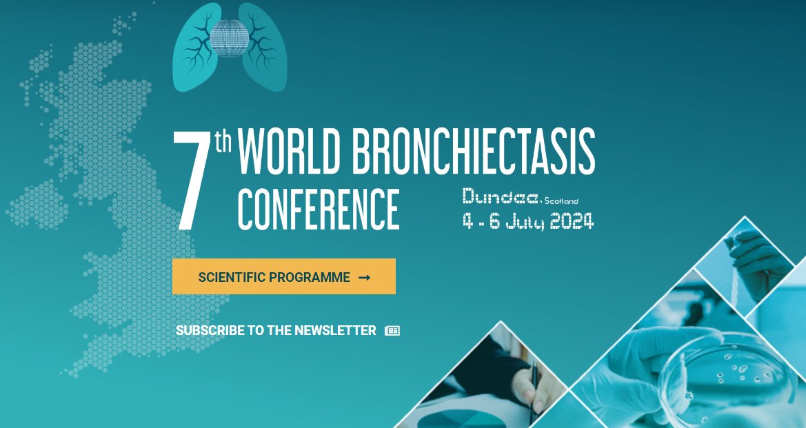 Looking forward to going to the international bronchiectasis congress for the first time. #bronchiectasis