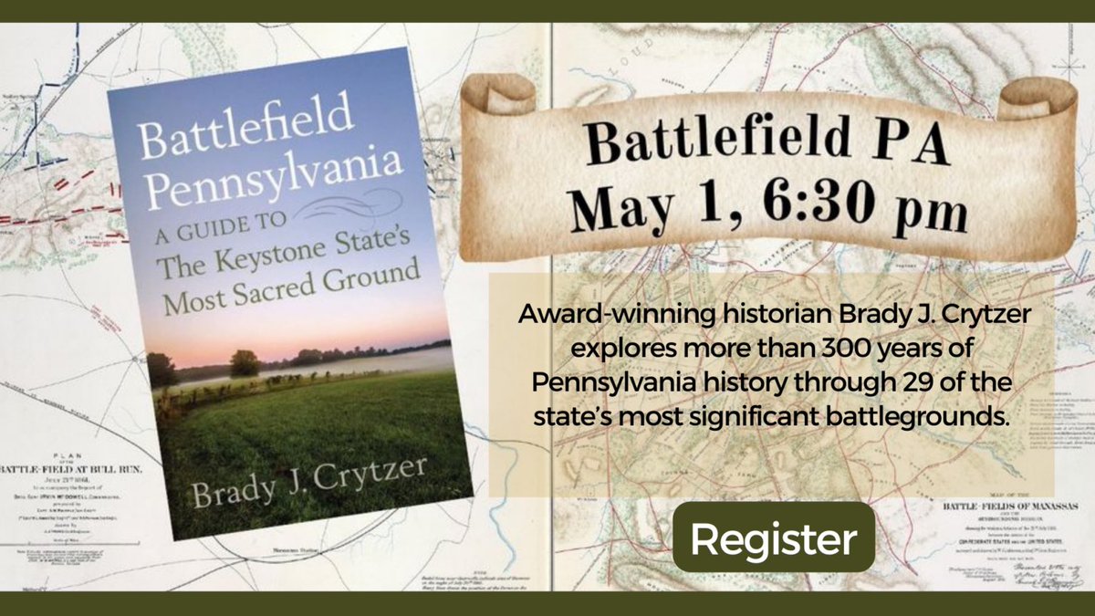 I’ll be speaking at the Peters Township Public Library at 6:30 pm tonight! #history