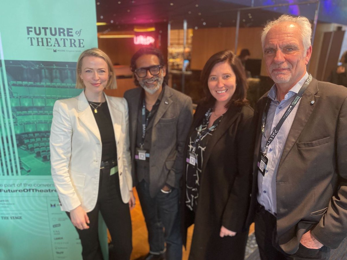 Thank you to The Stage for hosting the inspiring Future of Theatre Conference where we discussed the challenges of creating work in today’s climate and collective change today at soho place - London’s newest West End Theatre. 📸 David Monteith-Hodge