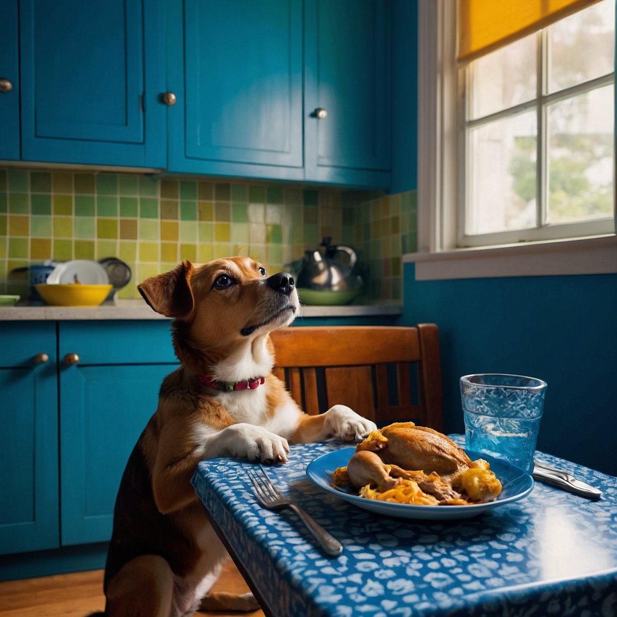 🚨 Breaking News for Dog Owners! 🚨 Is your pup eyeing that rotisserie chicken? Before you share, read our latest blog post to find out if it's safe! Spoiler: top-notch advice inside for your furry friend's dinner! 🍗🐶 #DogCare #PetHealth