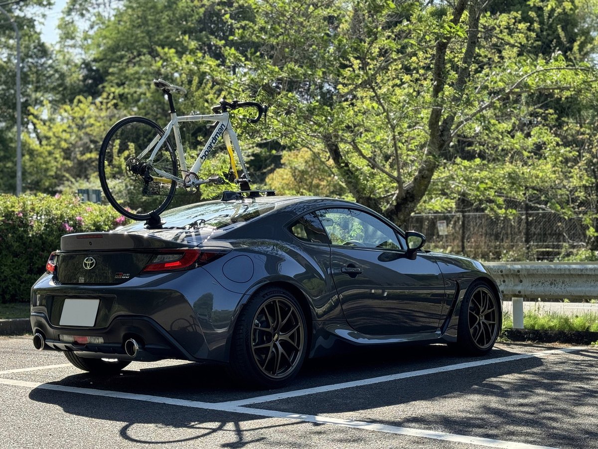 トヨタGR86で、ロードバイクライド? スポーツカーやクーペオーナーで 