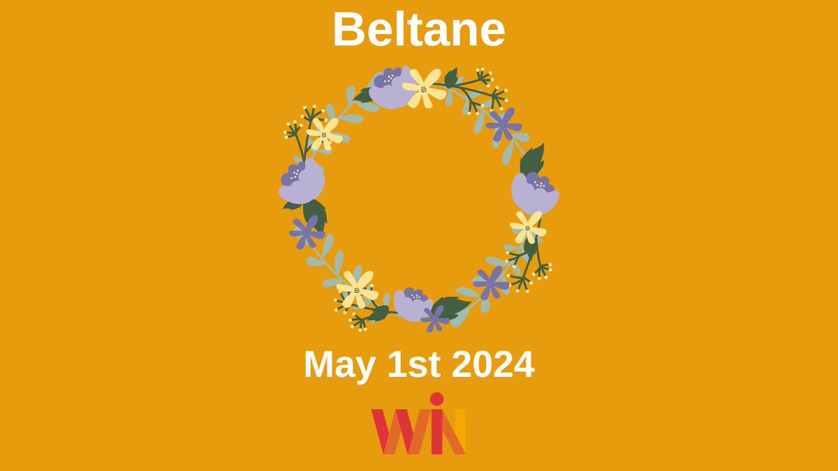 #Beltane or #MayDay celebrates the transition of Spring into Summer when the earth's fertility is at its height. 'Beltane' means 'bright fire', purifying & reflecting the victory of light over dark. Maypole dances & 'handfastings' are traditionally held today. #Paganism