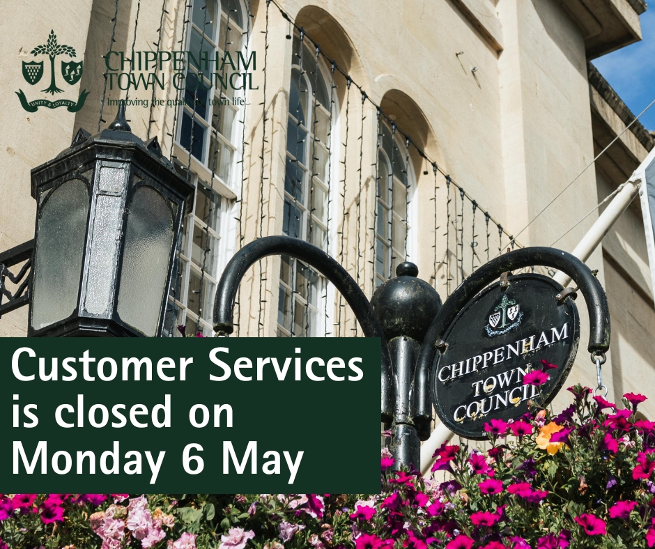 A reminder of Customer Services opening times over the upcoming Early May Bank Holiday weekend: Saturday 4th May: 9.30am to 3pm Sunday 5th May: CLOSED Monday 6th May: CLOSED Tuesday 7th May: 9am to 4.30pm (usual opening hours)