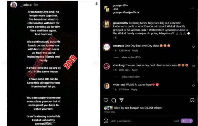 sultavisual's tweet photo. Nigerians dig out concrete evidence to confirm what Davido said about Wizkid being a woman beater.😜😜😜😡😡 https://t.co/lR9HkTJgpT