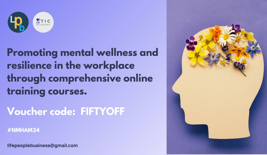 Join our course on Workplace Mental Health & Well-being. Learn essential strategies to promote wellness and resilience among employees: Enrol here: …eople-business-s-school.teachable.com/p/mental-healt…

Use code 50OFF for 50% off - limited to the first 270 sign-ups.