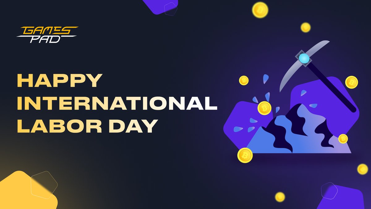 Cheers to the GamesPad Community on Labor Day! 👾 Celebrating the spirit of hard work and dedication today. Your commitment drives us forward. 🔥 Here's to continuing our journey of innovation and excellence together! 👏🏻 #GamesPad #HappyLaborDay $GMPD