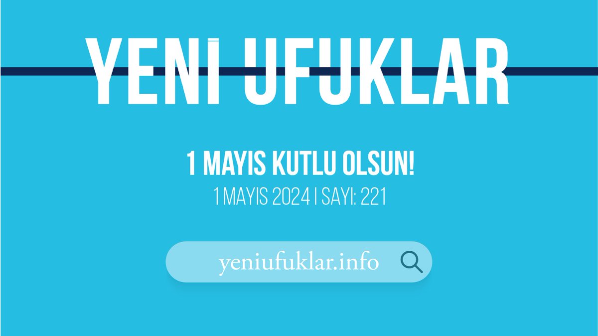 🙏🤝 #1Mayıs kutlu olsun! Emekleriyle toplumu ayakta tutanlar, depremden sonra hayata tutunan kadın girişimciler, Olimpiyat değerlerini öğrenen gençler ve daha fazlası... Yeni Ufuklar çıktı. 👇🗞️ go.undp.org/YeniUfuklarMay…