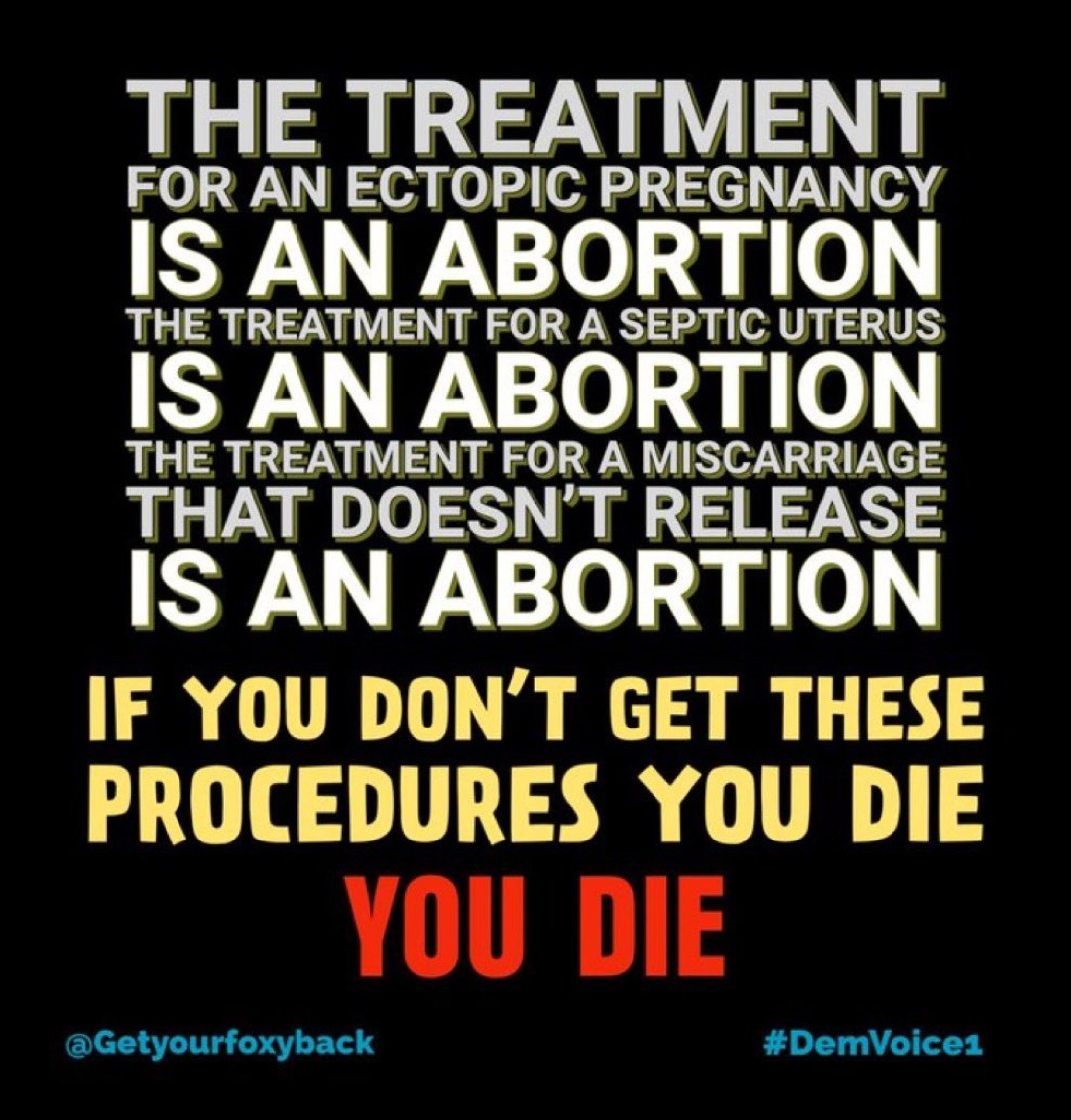 #ForcedPregnancyInAmerica #ForcedBirthInAmerica #AbortionIsHealthcare #WomensRights #HerChoice  #ReproductiveFREEDOM #ProtectYourselfVoteBLUE #MYBodyMYChoice  #fightforyourrights #TrumpDidThis