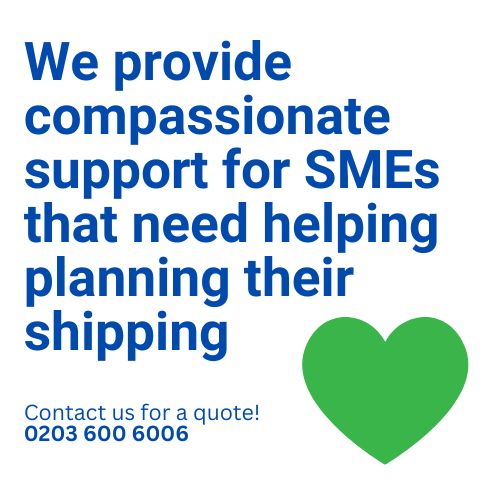 L_ETransport's tweet photo. Managing shipping logistics can feel like navigating a labyrinth, especially for SMEs with limited resources. 
We can help.
Contact us on 0203 600 6006 to get started. https://t.co/AwpFqia9Vk