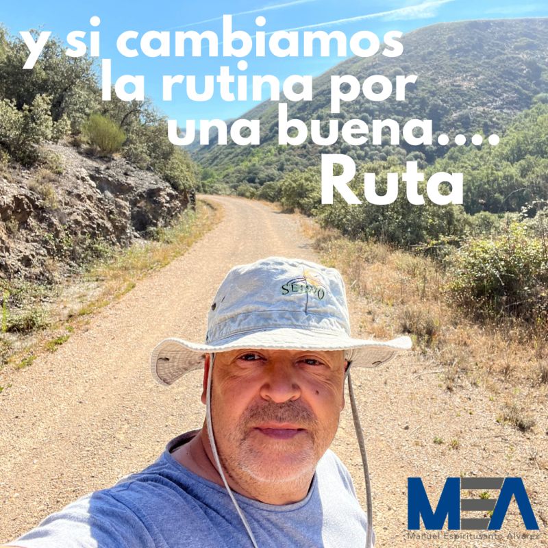 Hoy es día de #fiesta
Hoy es día de #pausa
- Es un buen día para andar
- Es un buen día para explorar
- Es un buen día para reflexionar
- Es un buen día para romper esa monotonía
Una excelente oportunidad para cambiar esa #rutina
Que os parece mi propuesta ¿?