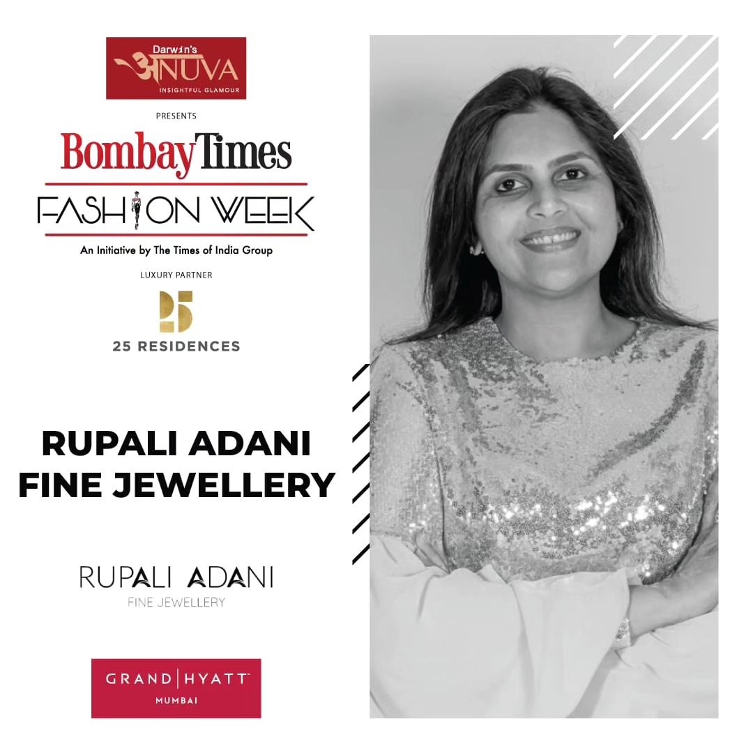 Meet Rupali Adani, founder of Rupali Adani Fine Jewellery, crafting from a woman's perspective. Like a butterfly emerging, she embraces growth and curiosity, empowering women. Explore 'Eternal Modernity', blending timeless elegance with contemporary flair, at #BTFW