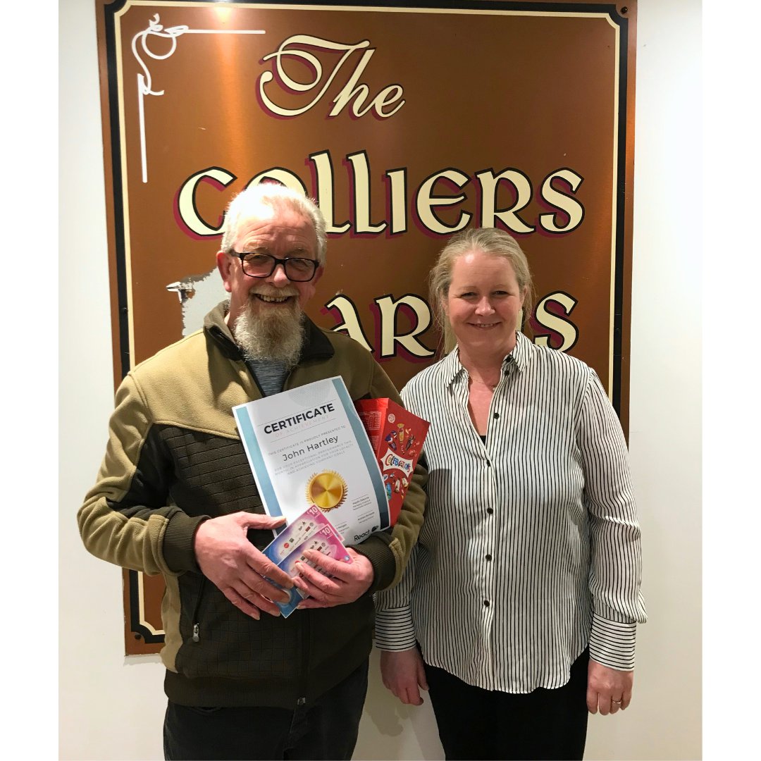 We are happy to announce John Hartley from our RCT service, The Colliers, as April's Employee of the month. 'John excels in creating a good culture within the service, he is a great team player and works consistently as part of the team, supporting staff within their role'