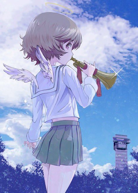 五十鈴華 「#このタグを見た人は黙って楽器を持ったキャラを貼れ」|tsukumiのイラスト