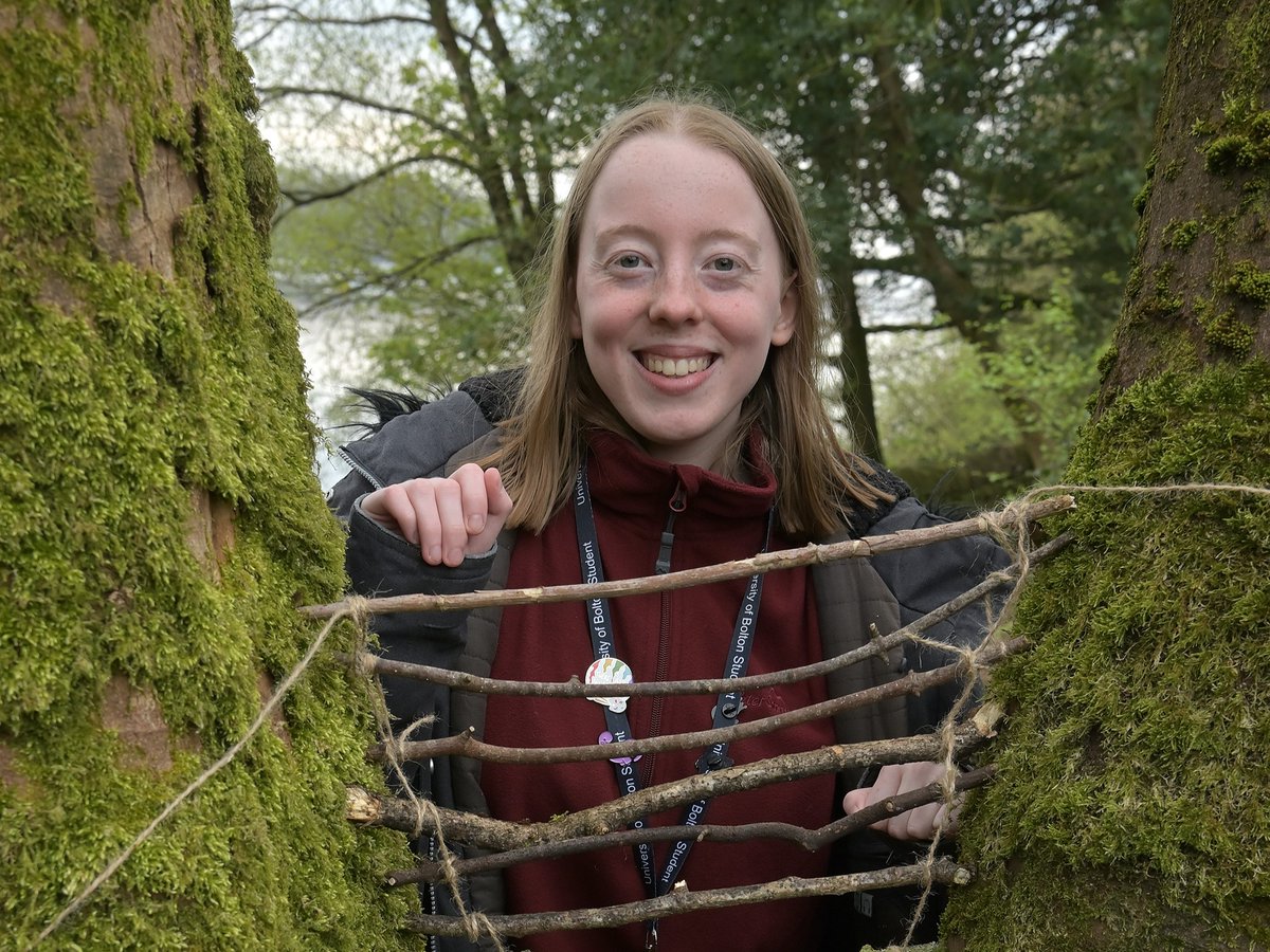 If you go down to the @AndertonCentre woods today... You're in for a delightful surprise! #BoltonUni🎓#FineArts students were tasked with creating an imaginative art trail. Learn more: bit.ly/3Qq2dER #WeBelieveInYou🐝#BoltonArts🎨#Bolton