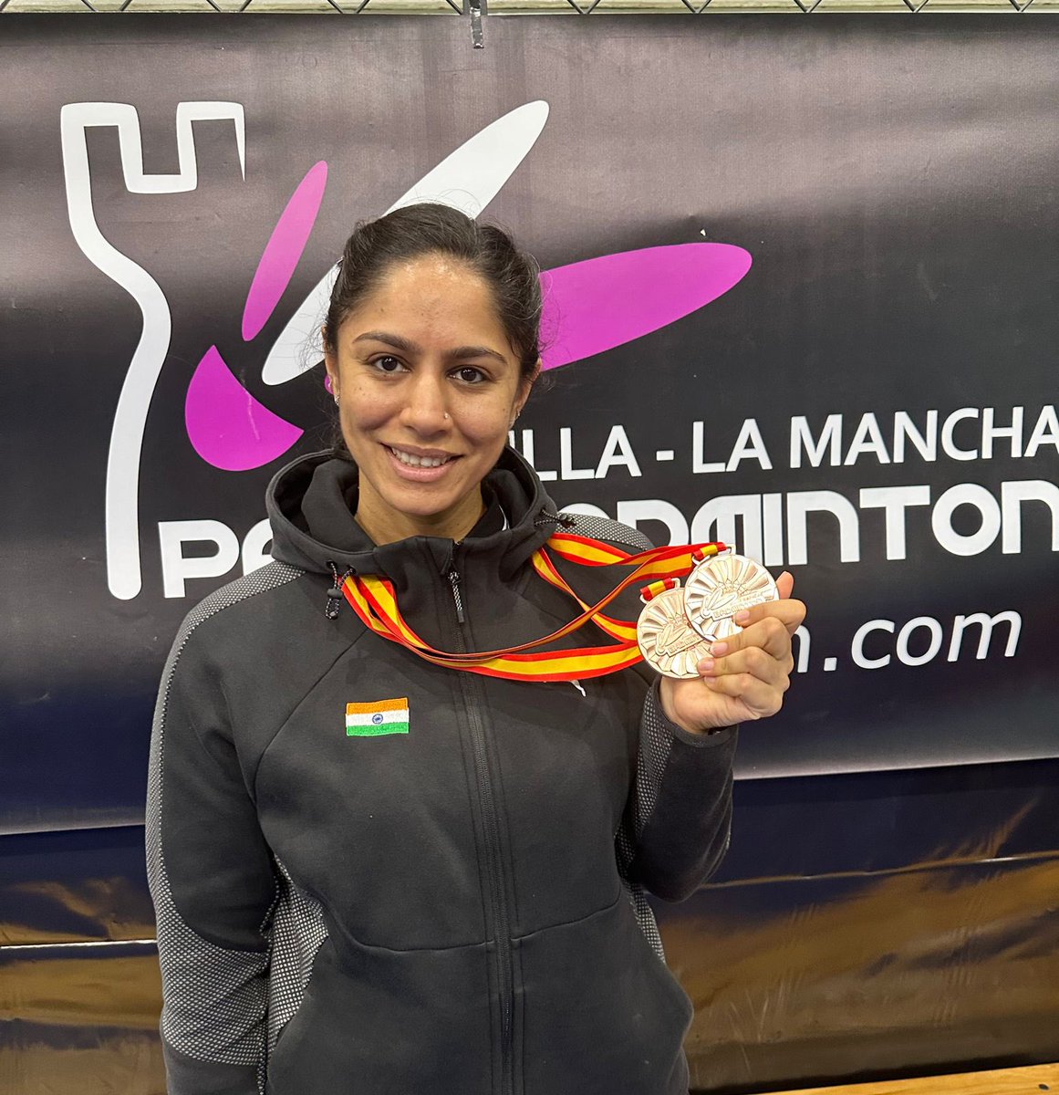 Manasi Joshi, you've done it again! 🏸 🥉 Two Bronze medals at the Spanish Para Badminton International – what an achievement! We're thrilled to hear of your success and proud to have you in BPCL. Your passion and dedication are truly inspiring! Here's to many more triumphs…