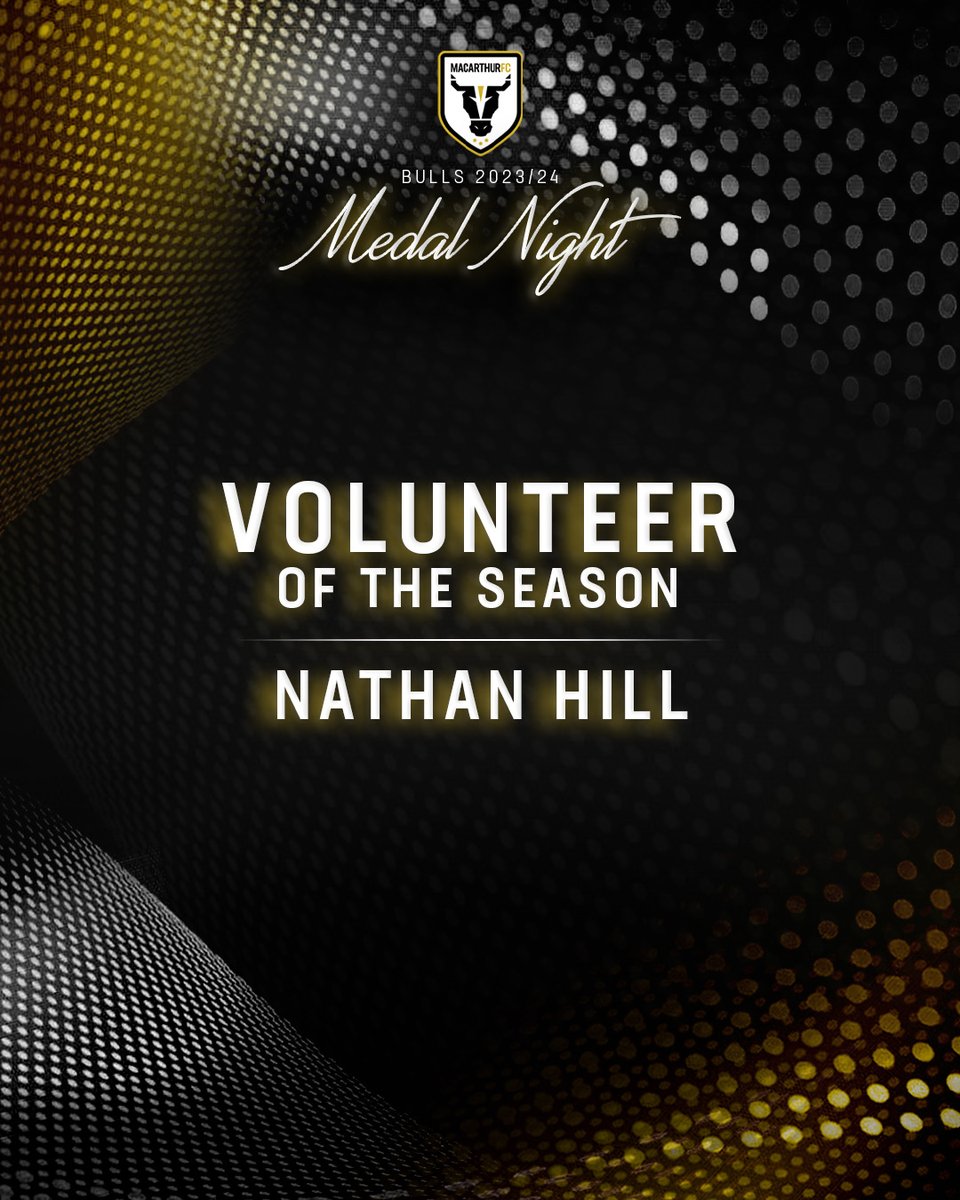 Next up, our Volunteer of the Season award goes to Nathan Hill 🏅

#WeAreTheBulls