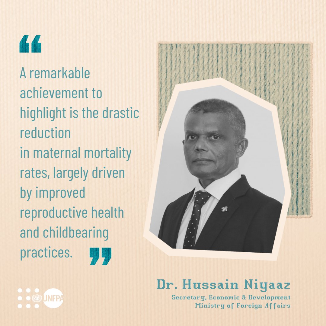 With the discussions of #CPD57 in full swing, we reached out to Dr. Hussain Niyaaz from @MoFAmv, who reflects on the strides in population development. His insights underscore the critical milestones we’ve achieved as a nation in the #Maldives. #ICPD30 #GlobalGoals