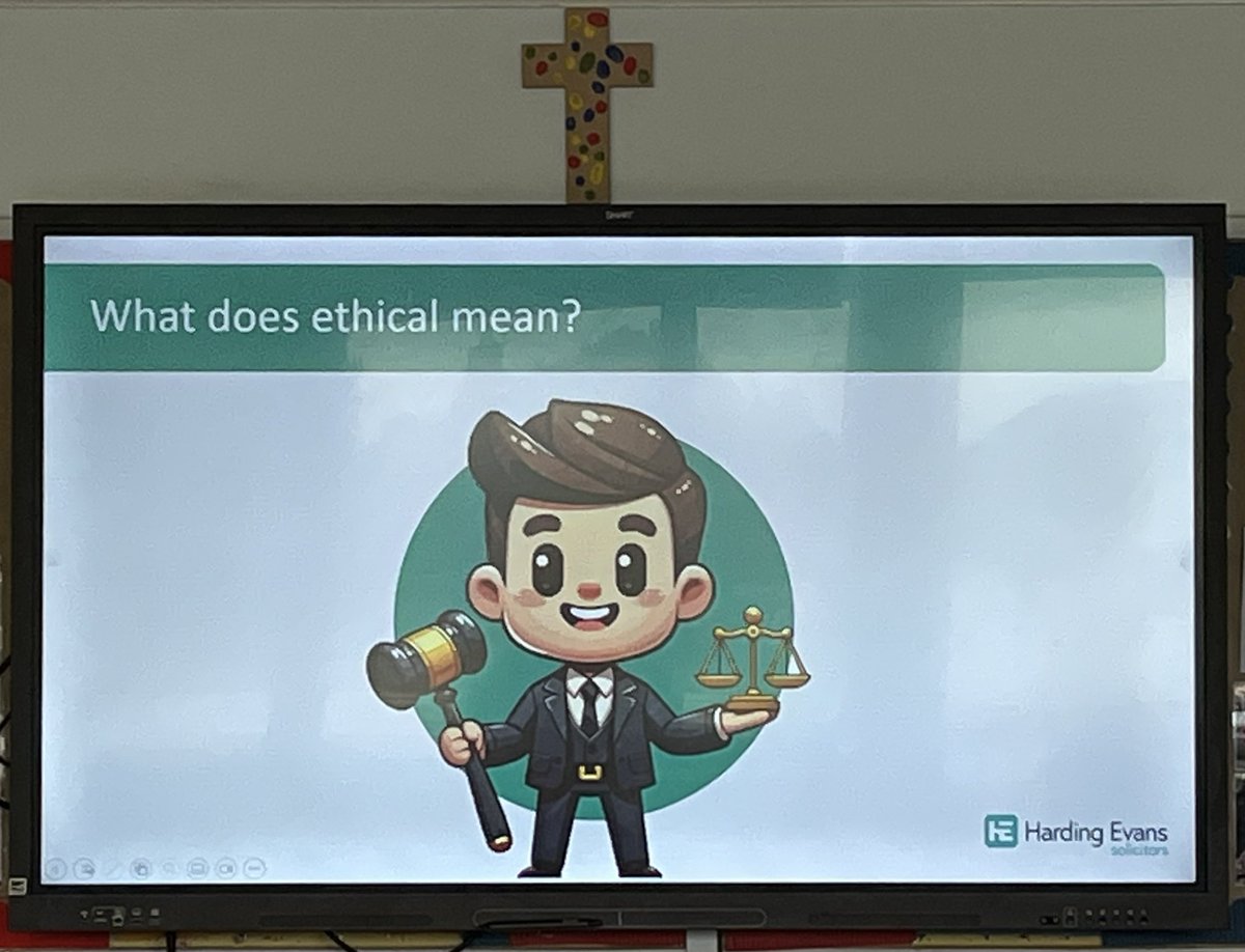 mcghie_mrs's tweet image. Thank you so much to Ben and Catrina for coming to talk to Year 6 today about working in a law firm. We were interested to learn how many of our values are part of your work😊 Diolch! #WorldofWorkWeek @llandaffcity