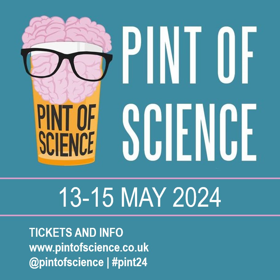 Yes, <a href="/pintofscience/">Pint of Science UK</a> is coming back to Southampton! 😎

Join researchers <a href="/unisouthampton/">University of Southampton</a> for a night out at your local pub, and discover cutting edge science and technologies! 🌍🌊🧠🪐🔭🧪

🗓️ 13 - 14 - 15 May 2024
📍 6 pubs
🗣️ 15 events
🎟️ pintofscience.co.uk/events/southam…

#pint24 🧠🍺
